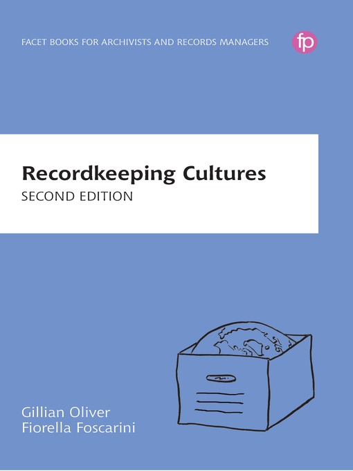 Détails du titre pour Recordkeeping Cultures par Gillian Oliver - Disponible
